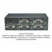 VGA Video Splitter Profesional 1X4, con audio integrado